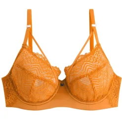 Soutien-gorge corbeille moutarde Effrontée jaune