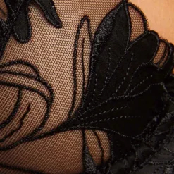 Soutien-gorge corbeille noir Capucine