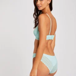 Soutien-gorge corbeille turquoise Tina bleu