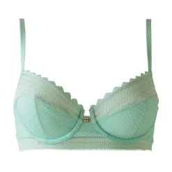 Soutien-gorge corbeille turquoise Tina bleu