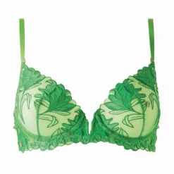 Soutien-gorge corbeille vert Capucine