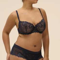 Soutien-gorge corbeille Wish - Saphir bleu
