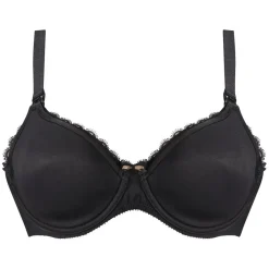 Soutien-gorge d'allaitement à armatures - Noir