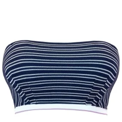 Soutien-gorge de bain bandeau bleu