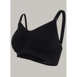 Soutien-gorge de grossesse et allaitement rembourré - Noir Carriwell