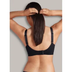 Soutien-gorge de grossesse et allaitement rembourré - Noir Carriwell