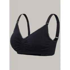 Soutien-gorge de grossesse et allaitement rembourré Carri-Gel - Noir Carriwell