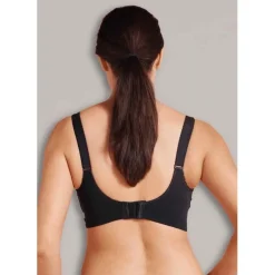 Soutien-gorge de grossesse et allaitement rembourré Carri-Gel - Noir Carriwell