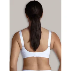 Soutien-gorge de grossesse et allaitement rembourré - Blanc Carriwell