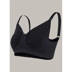 Soutien-gorge de grossesse et allaitement Carri-Gel - Damiers Noir Carriwell