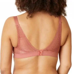 Soutien-gorge de grossesse et d'allaitement sans armatures - Orange Cache Cœur Lingerie