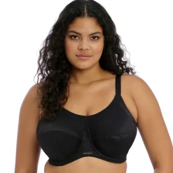 Soutien-gorge de sport avec armatures Elomi ENERGISE noir-Elomi