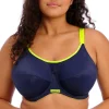 Soutien-gorge de sport avec armatures Elomi ENERGISE navy-Elomi bleu