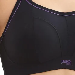 Soutien-gorge de sport sans armatures noir