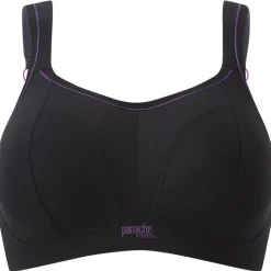 Soutien-gorge de sport sans armatures noir