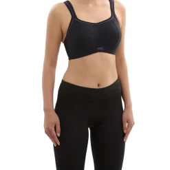 Soutien-gorge de sport sans armatures noir