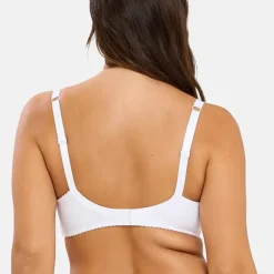 Soutien-gorge emboitant à armatures dentelle - multicolore