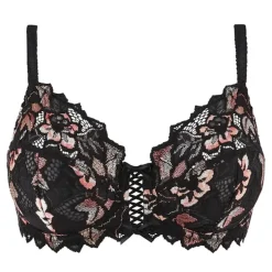 Soutien-gorge emboitant à armatures - Noir
