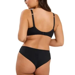 Soutien-gorge emboitant à armatures - Noir