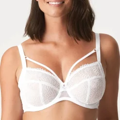 Soutien-gorge emboitant armatures blanc