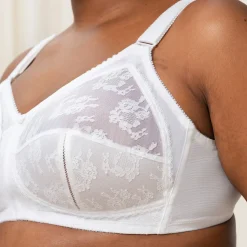 Soutien-gorge emboitant armatures blanc