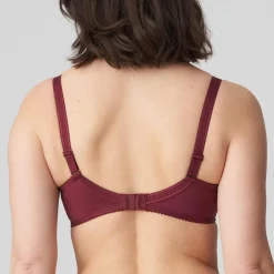Soutien-gorge emboitant armatures - Rouge Prima Donna
