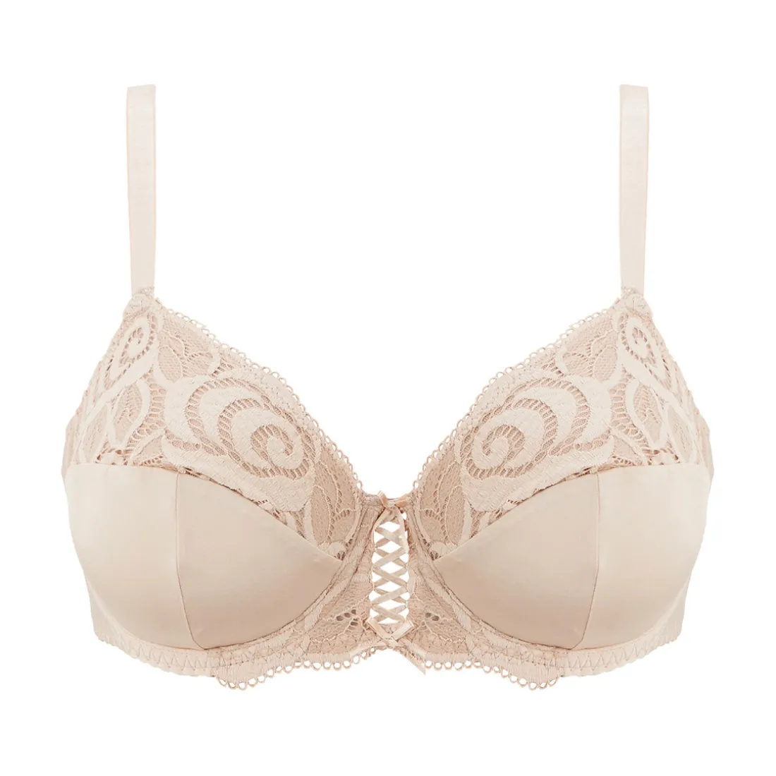 Soutien-gorge emboitant avec armatures - Beige