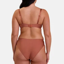 Soutien-gorge emboitant avec armatures - Brun Bruschetta