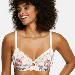 Soutien-gorge emboitant avec armatures - Ivoire