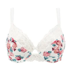 Soutien-gorge emboitant avec armatures - Ivoire