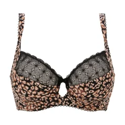 Soutien-gorge emboitant avec armatures - Noir