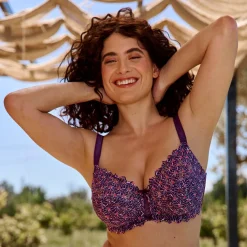 Soutien-gorge emboitant avec armatures Violet