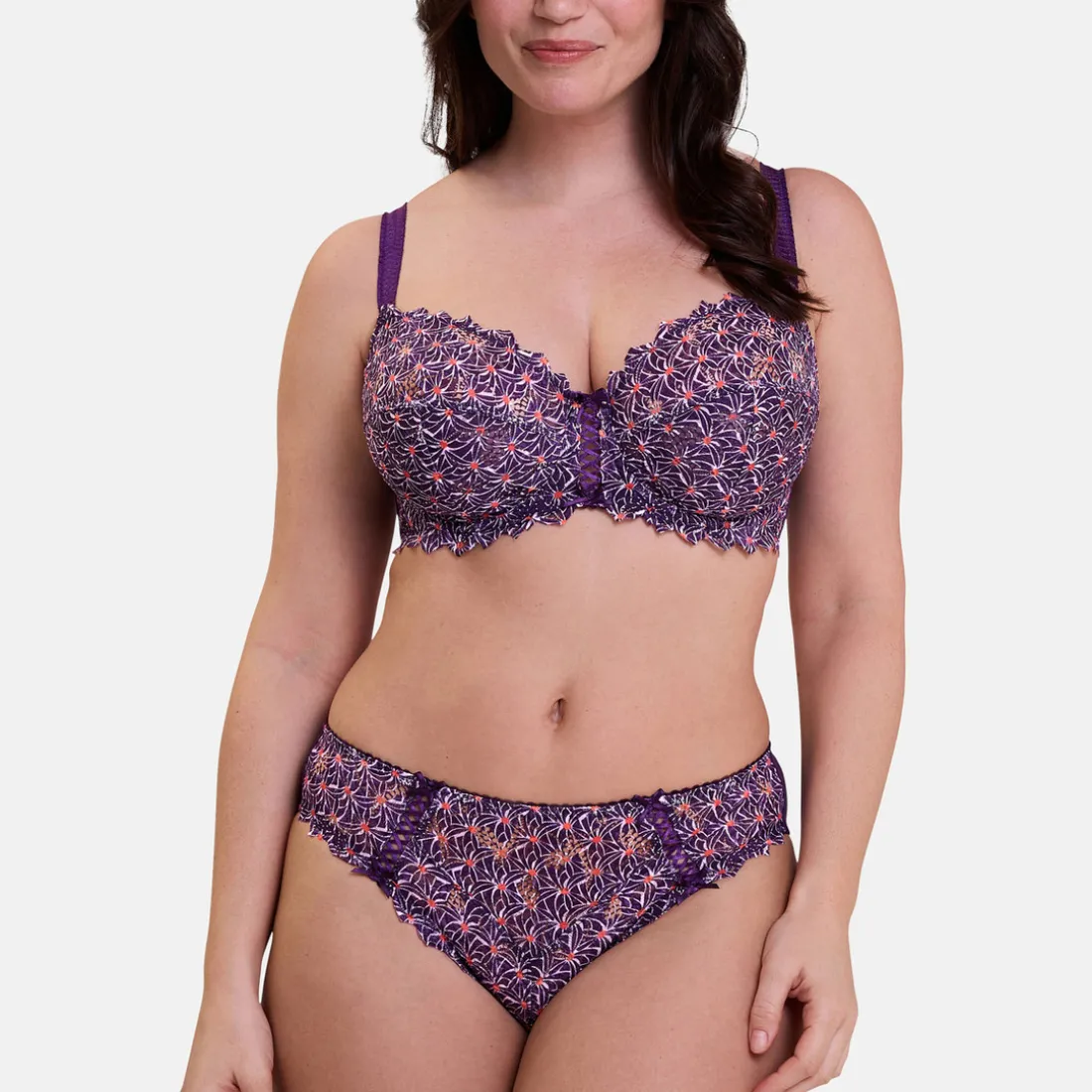 Soutien-gorge emboitant avec armatures Violet