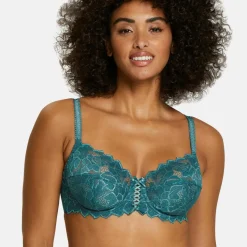 Soutien-gorge emboitant avec armatures - Vert