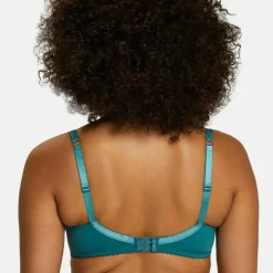 Soutien-gorge emboitant avec armatures - Vert