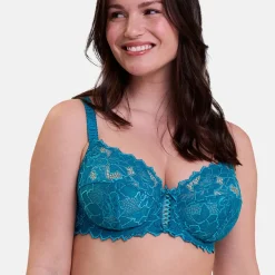 Soutien-gorge emboitant avec armatures Bleu