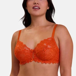 Soutien-gorge emboitant avec armatures Arum - Orange