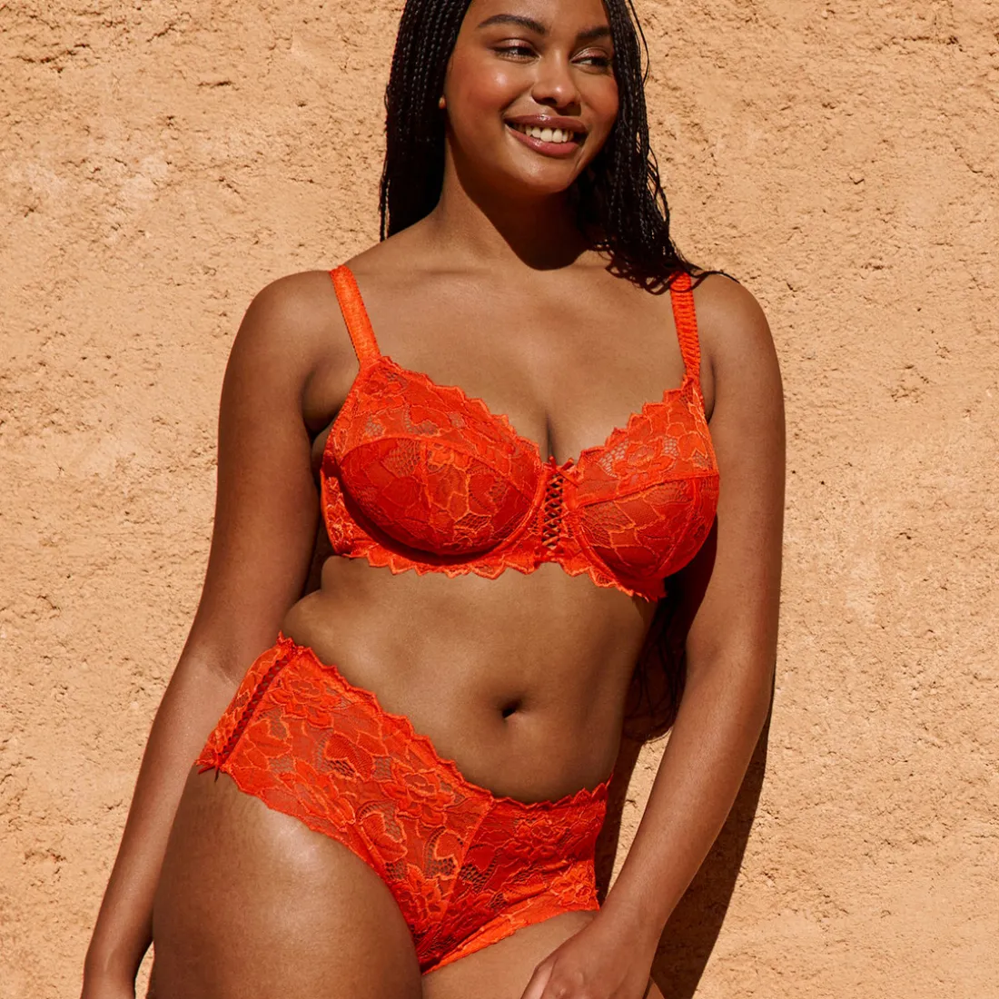 Soutien-gorge emboitant avec armatures Arum - Orange