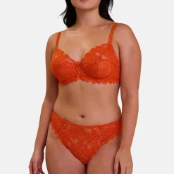 Soutien-gorge emboitant avec armatures Arum - Orange