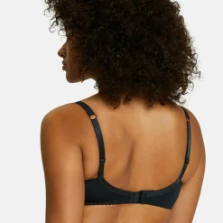 Soutien-gorge emboitant avec armatures - Noir