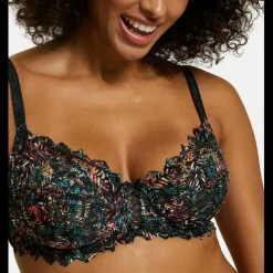 Soutien-gorge emboitant avec armatures - Noir