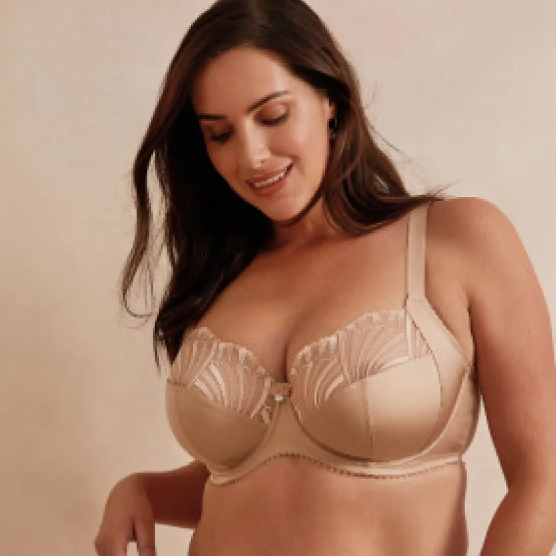 Soutien-gorge emboitant beige