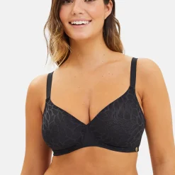 Soutien-gorge emboitant moulé sans armatures noir