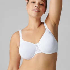 Soutien-gorge emboitant moulé blanc