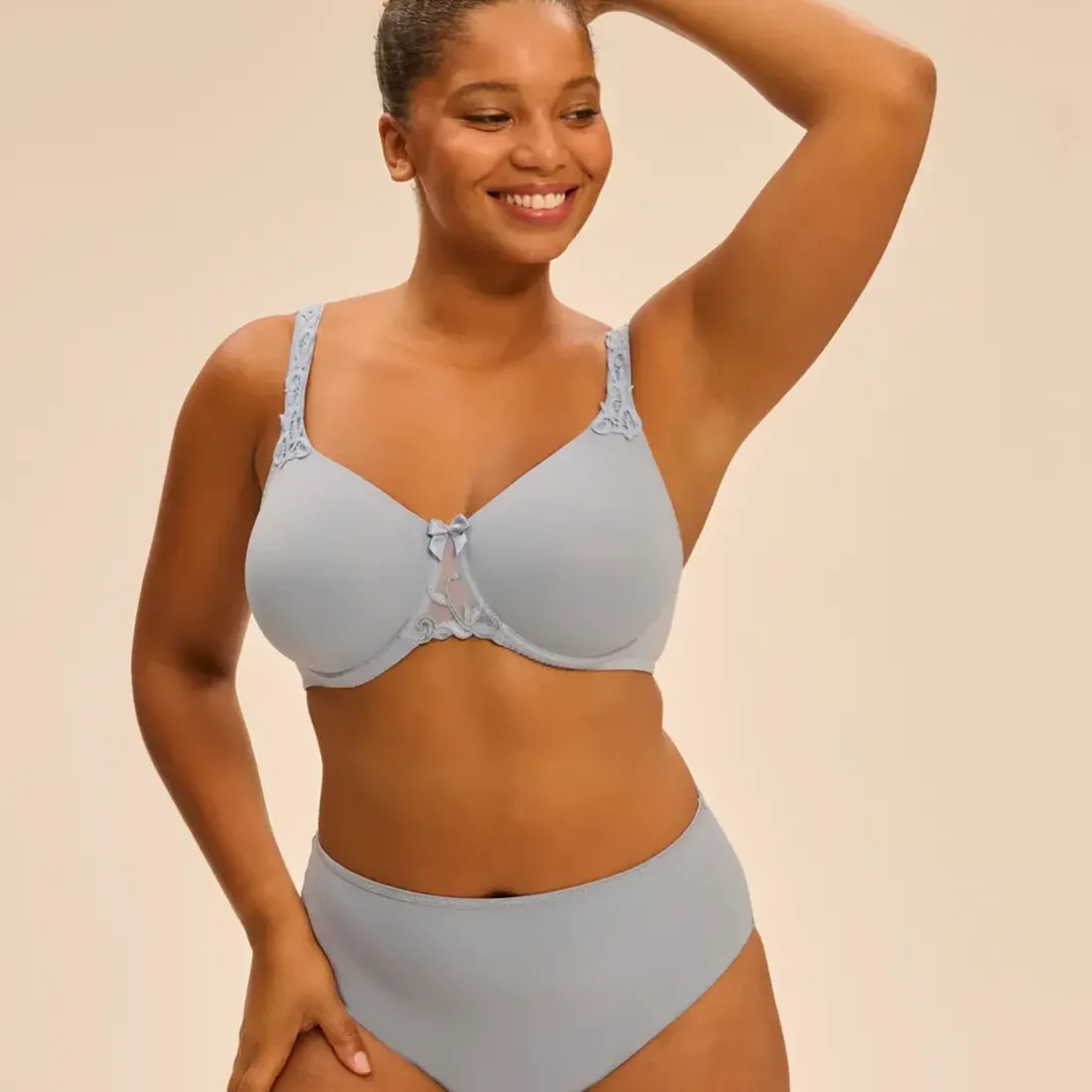 Soutien-gorge emboitant moulé Bleu Rêve