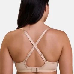 Soutien-gorge emboitant moulé sans armatures beige