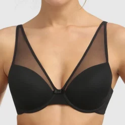 Soutien-gorge emboitant paddé invisible armatures