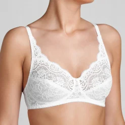 Soutien-gorge emboitant sans armatures blanc