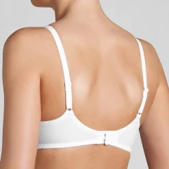 Soutien-gorge emboitant sans armatures blanc