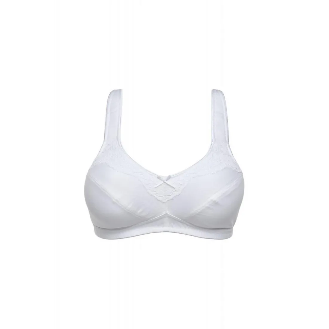 Soutien-gorge emboitant sans armatures - Blanc Sans Complexe en coton